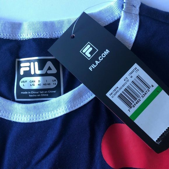 NEW Fila KC Cropped Large - Picture 2 of 7